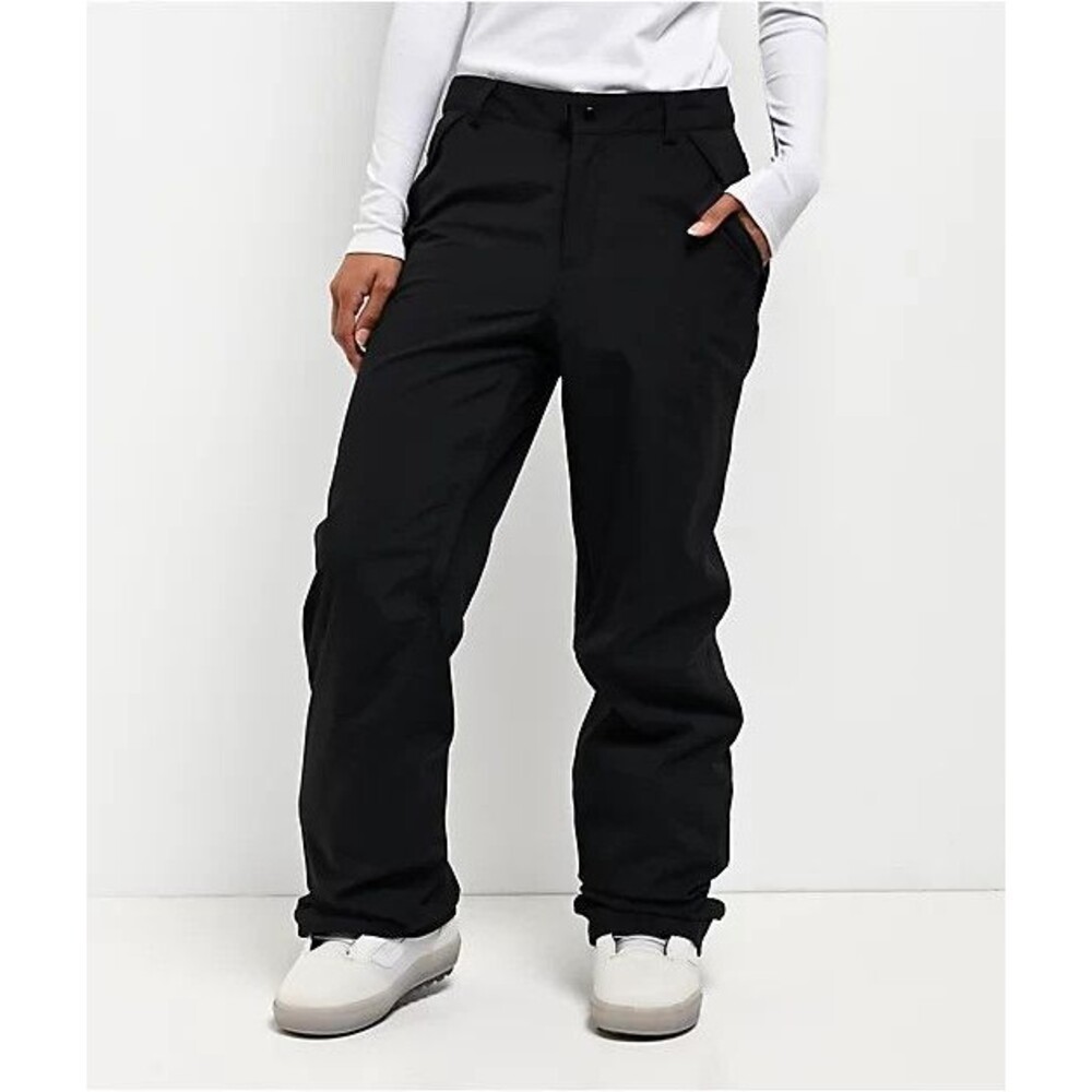 686 Six Eight Six Black 10K Waterproof Winter Ski Snow Pants Men's Large